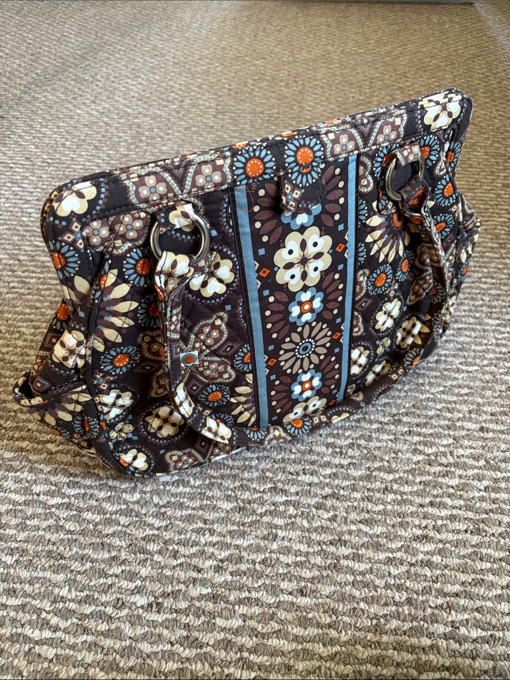 Vera Bradley Frame Bag in Canyon Pattern